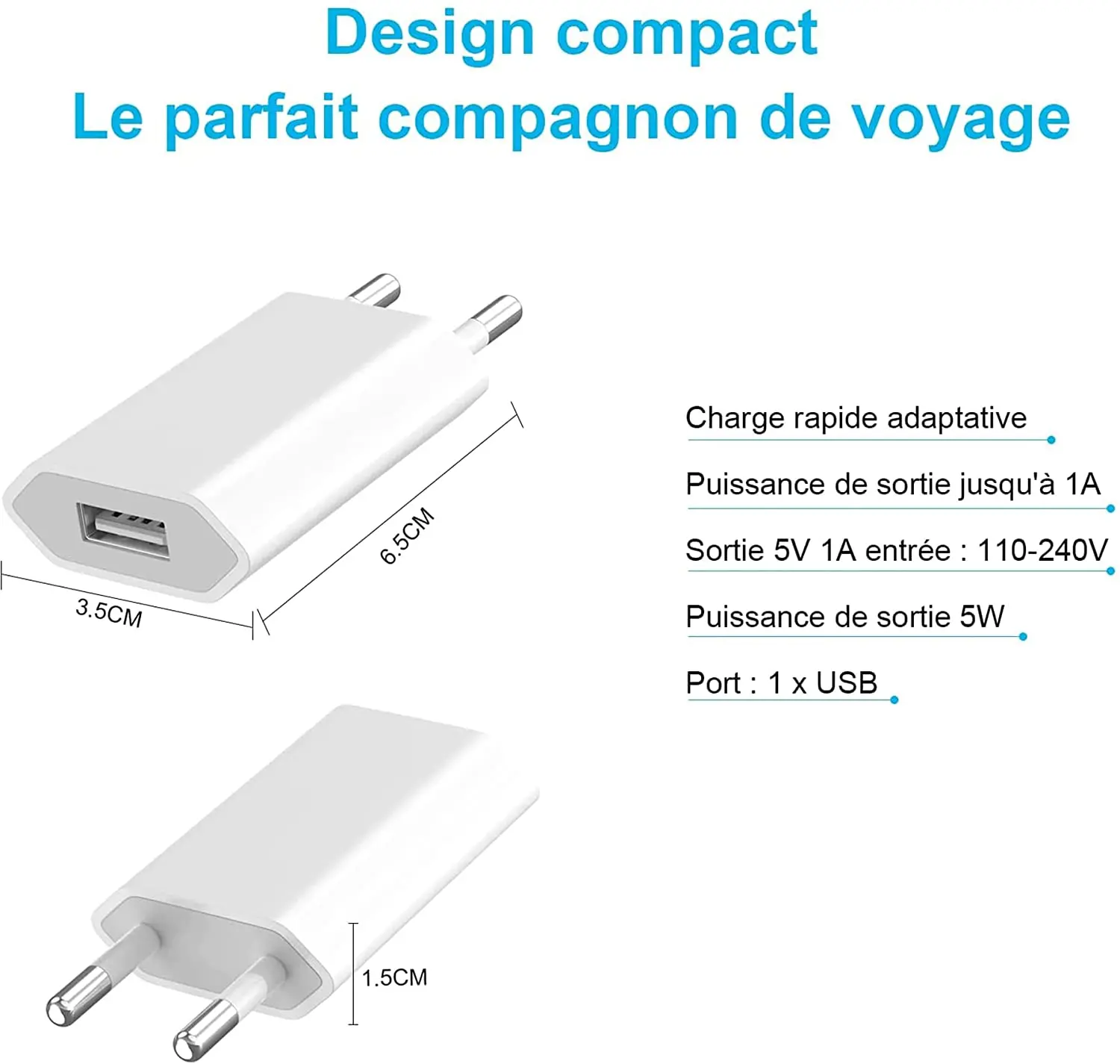 Chargeur Xiaomi 12 - Puissance : 67W - Type A