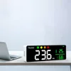 DM1306 Noise Meter Wall Mounted Noise Detector Noise Decibel Test Sound Level Meter Temperature  Humidity Meter 6