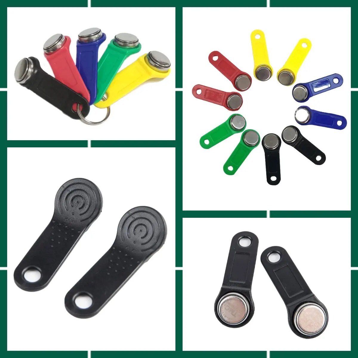 Porte-clés réinscriptible iButton Sauna KeyTM, peut copier et changer le code, mémoire tactile Clhb1990, 5 pièces