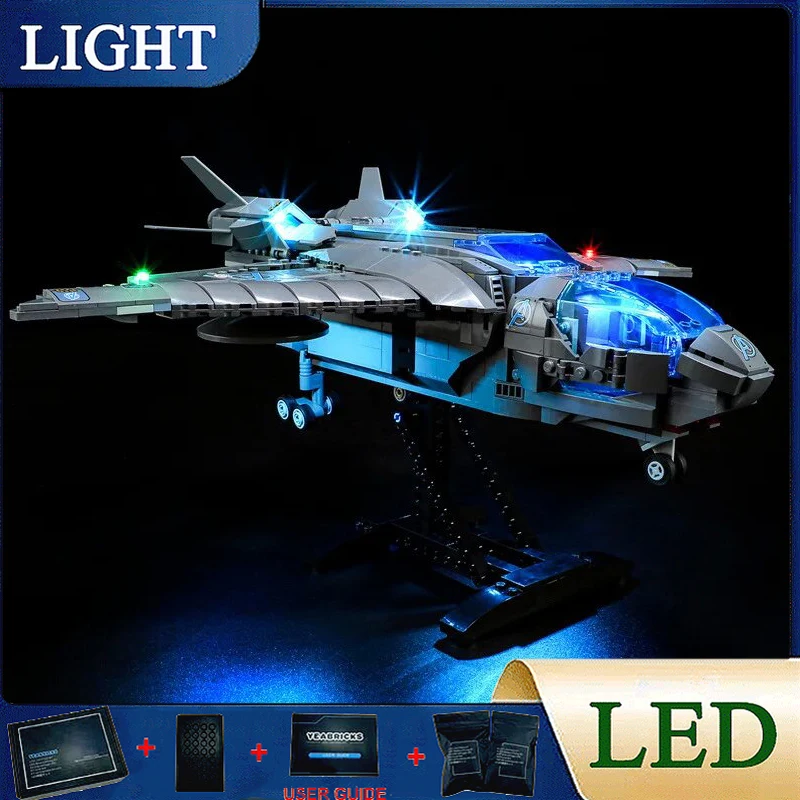 

Деталь для рукоделия, набор для LEGO 76248, модель Quinjet (только искусственная, без строительных блоков)