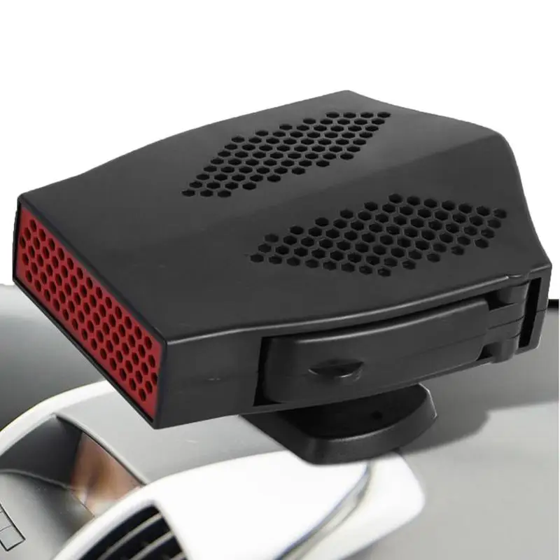 

Car Heater Fan 150W Windshield Fast Heating Defrost Defogger Heating Fan 360 Degree Rotatable Heating Fan Plugs Into Cigarettes