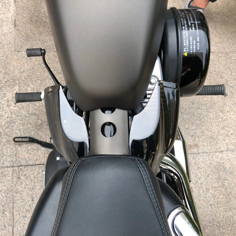 오토바이 반사 새들 공기 열 디플렉터, Sportster 다리미 883 1200 40 Eight XL1200 2014-2019