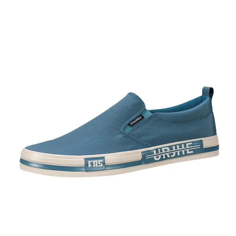 Mens Casual Shoes Ice Silk Cloth Shoes Loafers Sneakers 2024 New Breathable Flat Walking Shoe Classic Vulcanized Shoes for Men 6