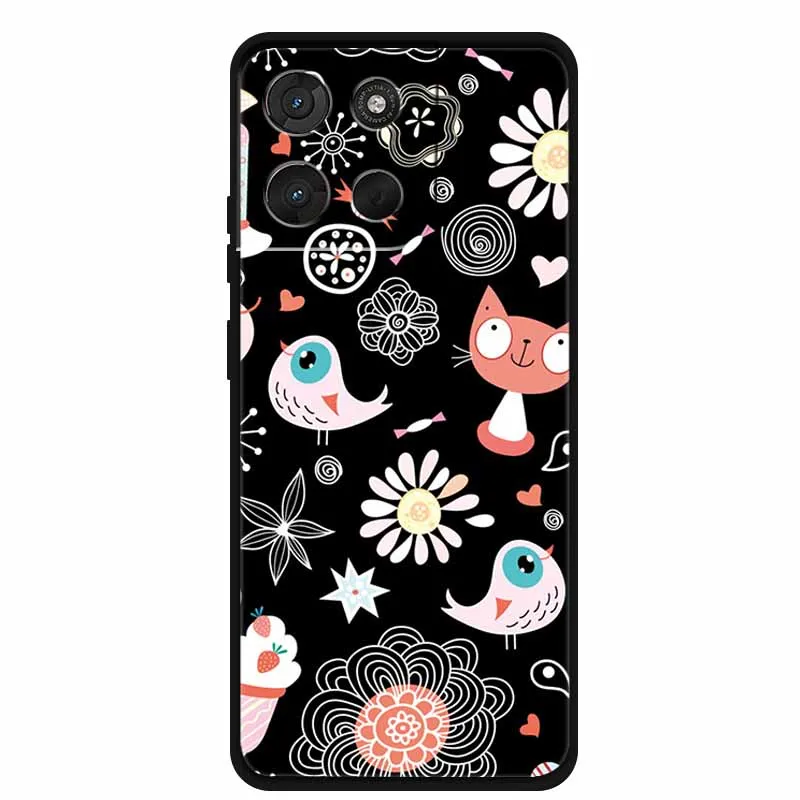 Cool Cartoon Soft Silicone Shockproof Phone Case - Protective Bumper Cover