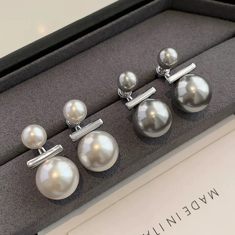 

Light luxury fashion imitation pearl earrings for women