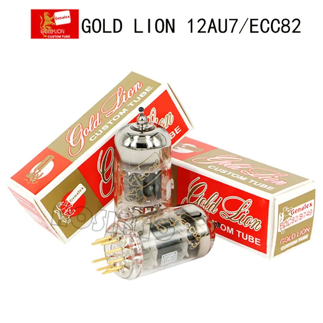新品同様 Genalex GOLD LION ECC83 B759 4本マッチ 復刻Gold Lion ECC83/B759 (12AX7GENGP) - テクソル オンライン