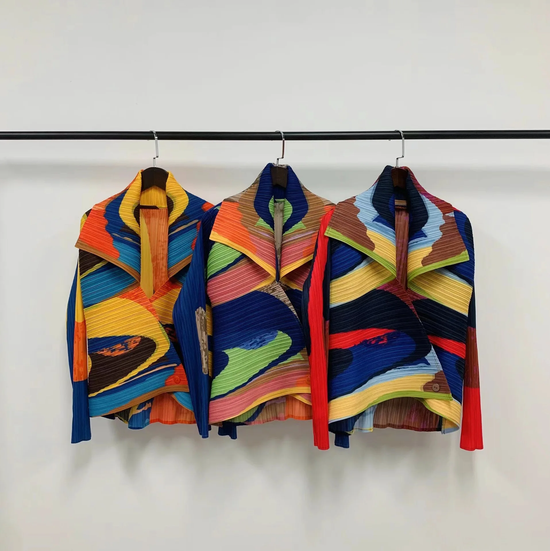 

Женская короткая куртка с принтом, весенняя куртка в Корейском стиле, C993