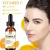 Vitamin C Facial Essence Contains Hyaluronic Acid Dark Spot Remover Moisturizing Repair Anti-aging Essence Facial Skin Care 30ml 5