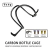7g Ultralight Carbon Bottle Holder, Bicycle Water Bottle Cage for Road Bike MTB, Matte/Glossy Cup Cycling Accessories(Model 7B)