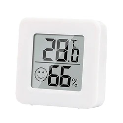 Compact LCD Digital Thermometer & Hygrometer for Home Climate Monitoring (Type 8)