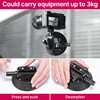 Ulanzi Car Phone Action Camera Holder Hand Pump Suction Cup 360° Adjustable 1/4" 3/8" For GoPro Insta360 DJI Action Smart Phone 5