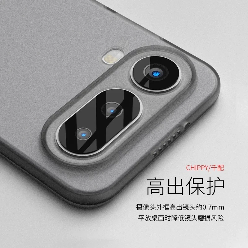 Matte Transparent TPU Soft Silicone Phone Case - Slim Protective Back Cover