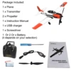 T28 Trojan RC Plane 761-9 2.4G 4CH Warbird RC Airplane One-key Aerobatic Remote Control Aircraft Plane Model for Children Aldult 6
