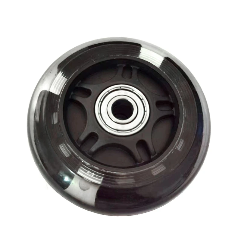 77HC 80mm 120mm 스쿠터 휠 깜박이 불빛 3 색 빛 아이 선물 장난감과 스쿠터 베어링에 대 한 스쿠터 휠
