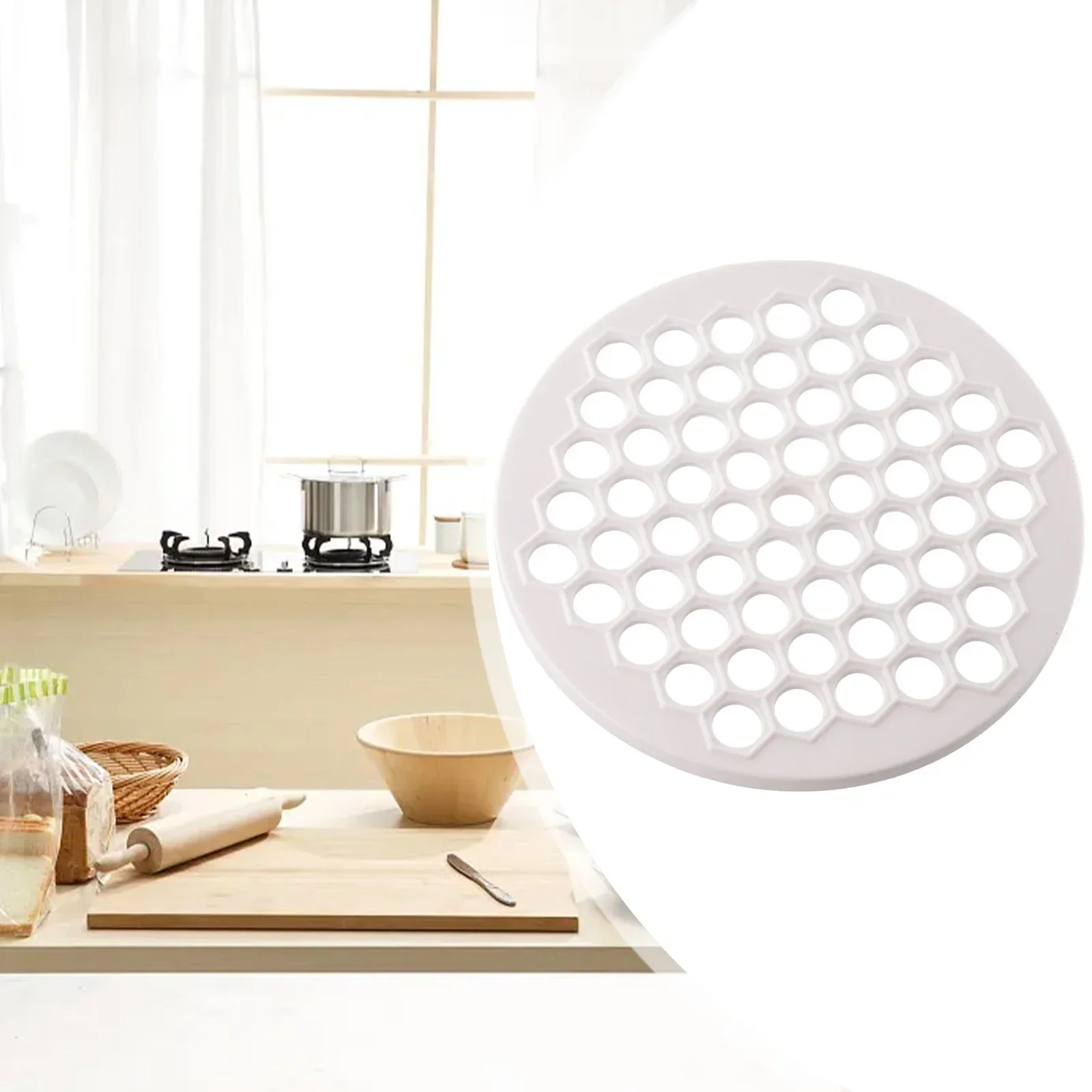 Premium Kitchen Dumpling Maker - Sturdy, Washable & Easy-to-Use Dumpling Press (24.5cm)