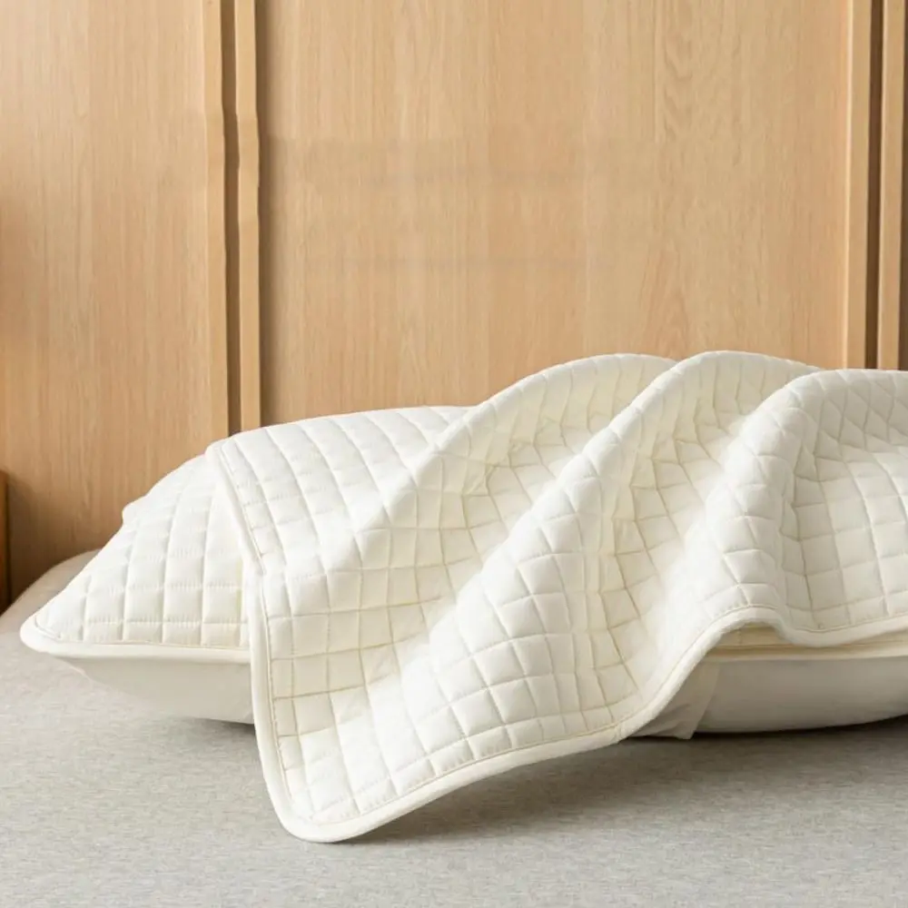 Comfortable Cotton clip Pillow Cover Head oil Isolation layer Pillow Case Protector Waterproof Anti Mite Pillow core protection 4