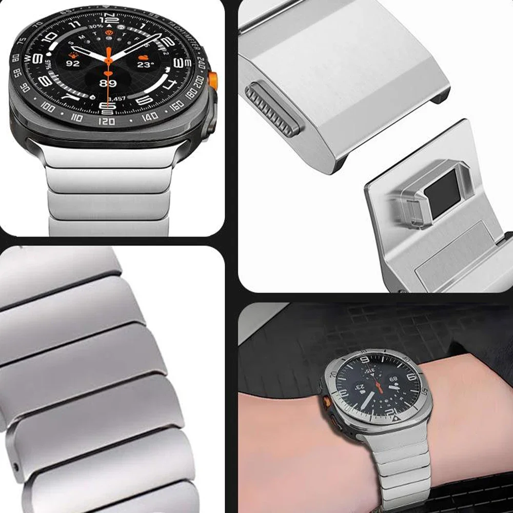 Magnetic Titanium Watch Strap – Premium Wristband Bracelet Replacement