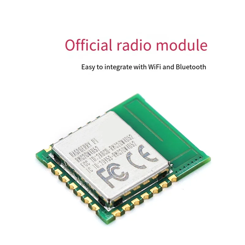 FEDI-Raspberry Pi 호환 CYW43439 라디오 모듈 단일 밴드 2.4Gh..
