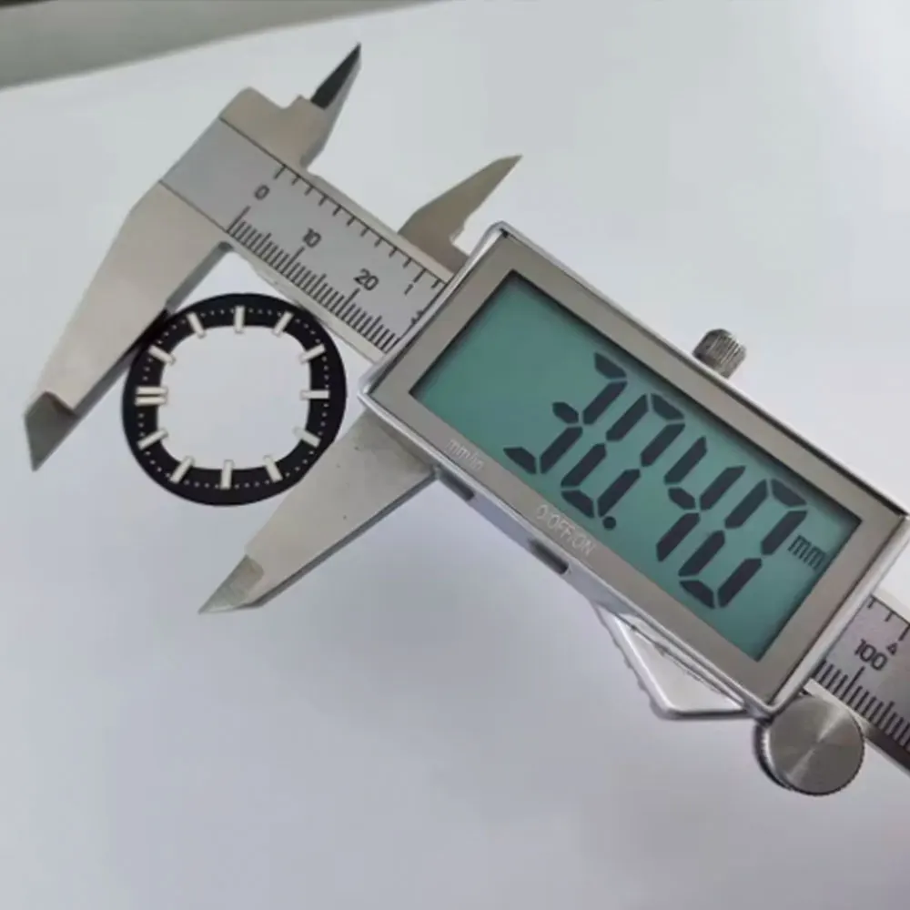 Customized 30.5mm Transparent Dial