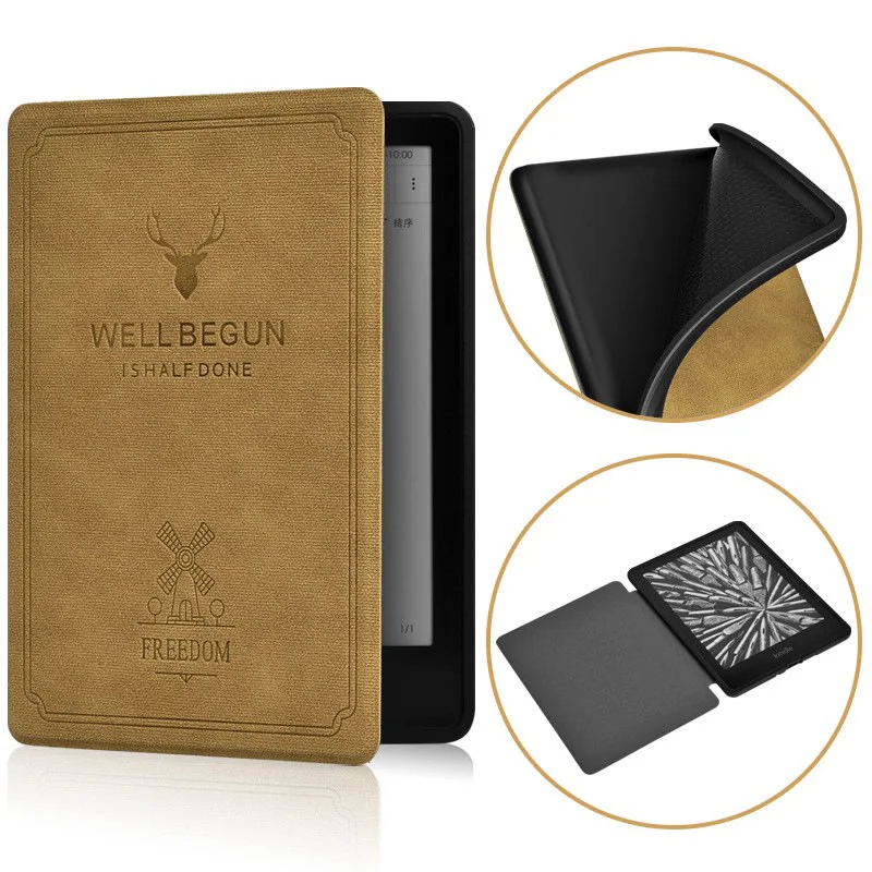 Premium Smart Case for Kindle Paperwhite - Elegant e-Reader Protection Cover
