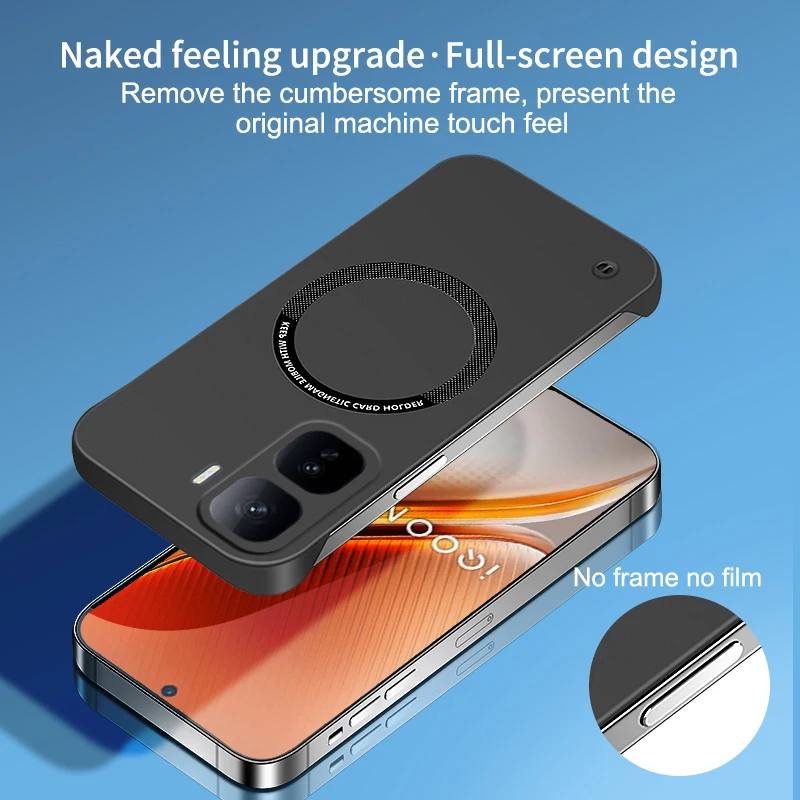 Ultra-Thin Frameless Magnetic Hard Cover