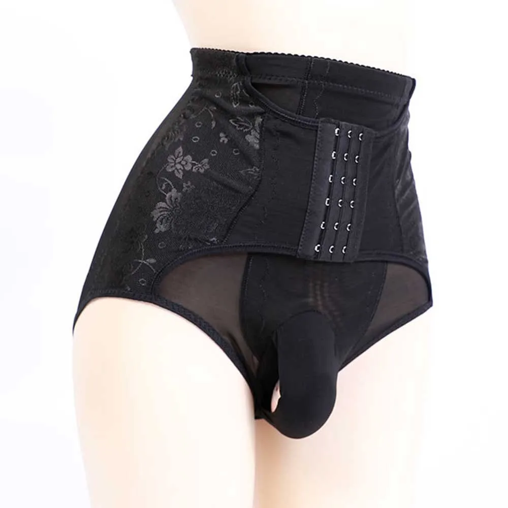 

Men's Body Shaping Control Briefs High Waist Butt Lifting Underwear Shapewear