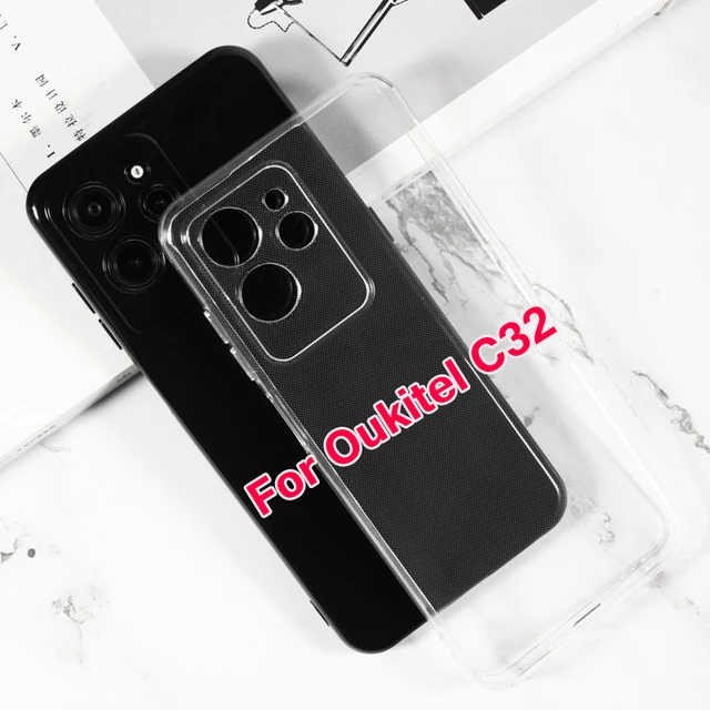 C32 Oukitel Case Silicone Shockproof Matte Soft Black Tpu Phone 