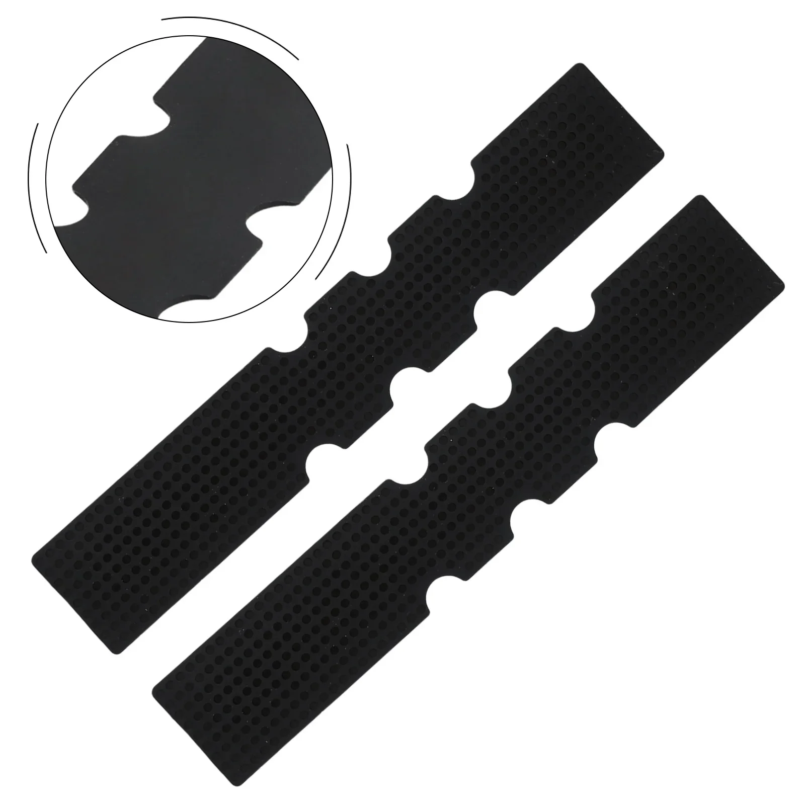 2pc Road Bike Handlebar Tape Bicycle Anti Shock Absorption Silica Gel Pad Insert Highway Bike Handlebars Hand Strap Pads