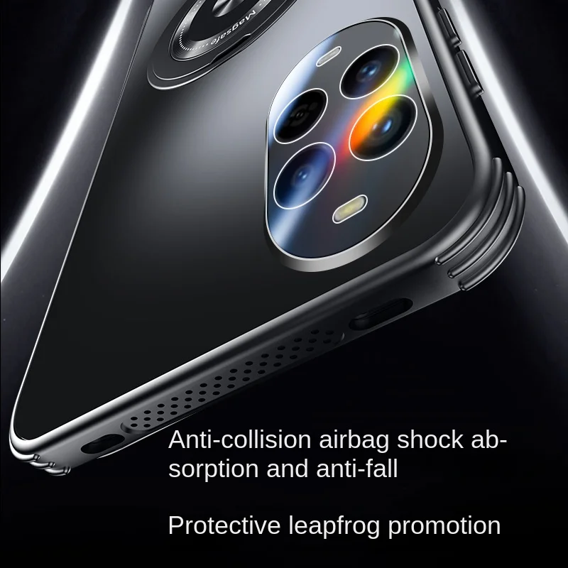 Enhanced Matte Magnetic Ring Protective Case with Wireless Charging Compatibility