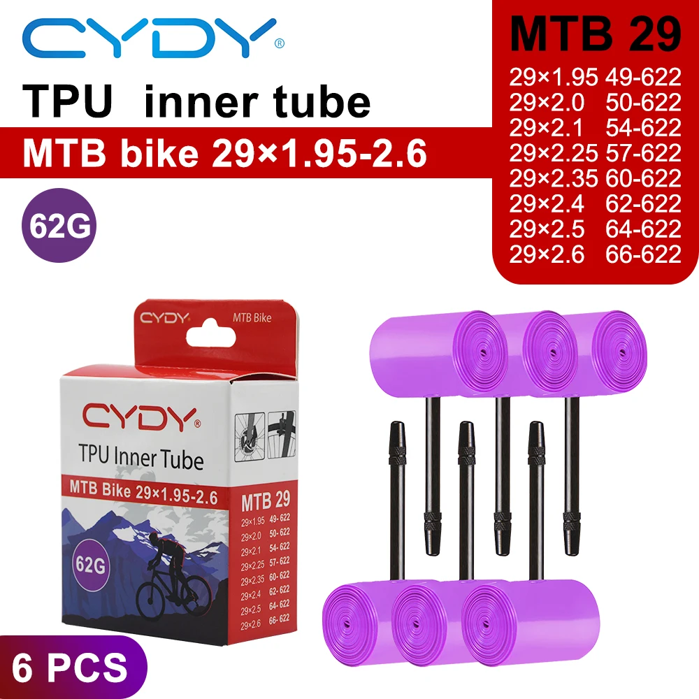 29x1.95-2.6 6pcs