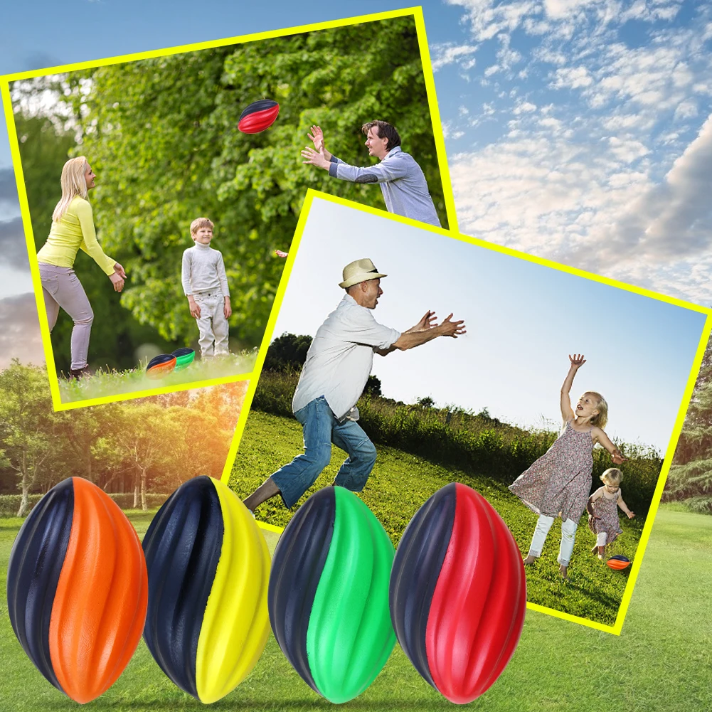 Rugby Ball Toy Toss & Kick Practice for Kids