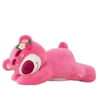 Strawberry Bear Plush Pillow 1