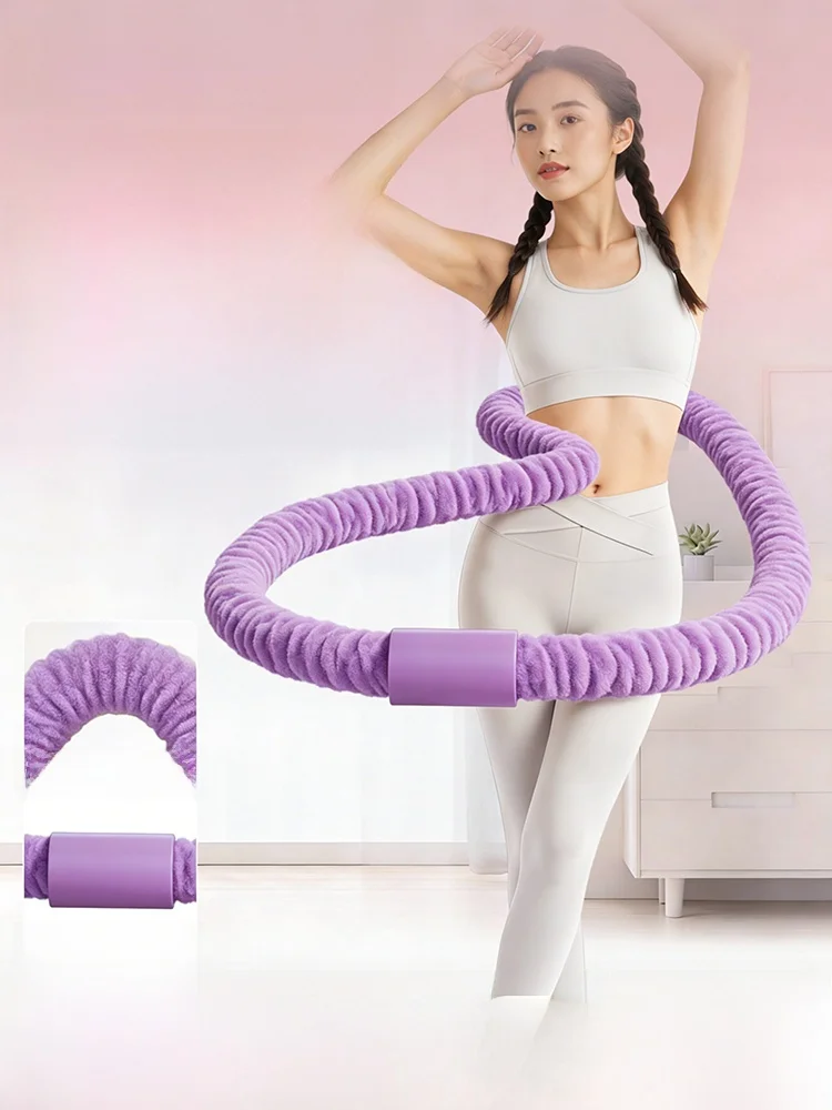소프트 훌라후프 여성용 복부 슬리밍 체중 감량 무소음 무통증 허리 성인용 슬림..