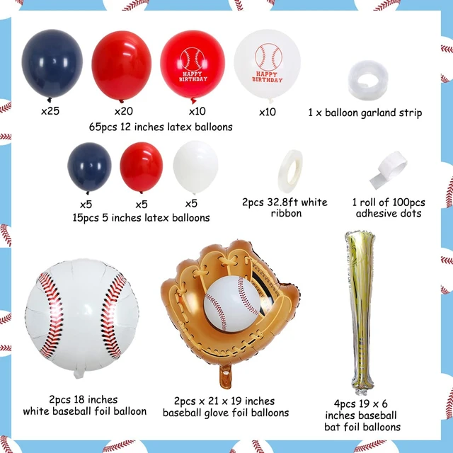 野球 ベースボール 誕生日 バルーン2歳セット 男の子 甲子園 スポーツ 女の子 通販