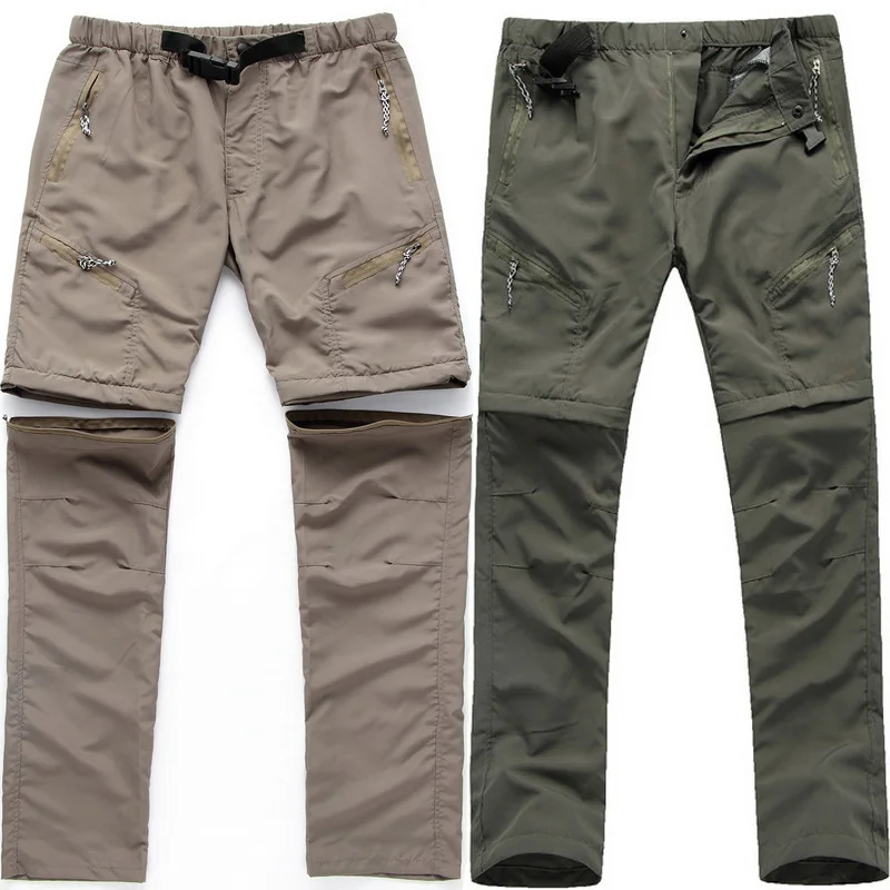 Pantaloni da Trekking impermeabili da uomo uomo donna pantaloni da  campeggio/Trekking estivi pantaloni da arrampicata/sport all'aria aperta  pantaloncini AM001