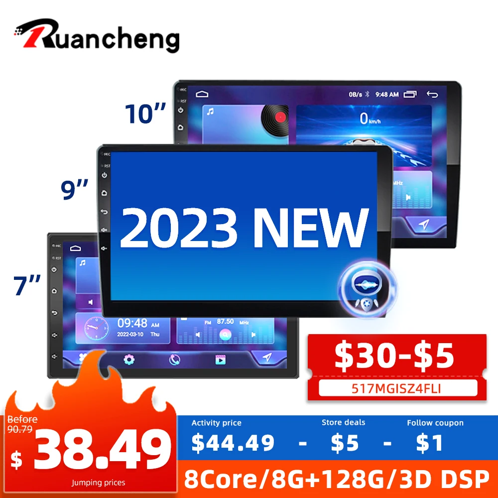 Ruancheng Multimedia player 2 Din android 11 Car DVD For Nissan almera ...