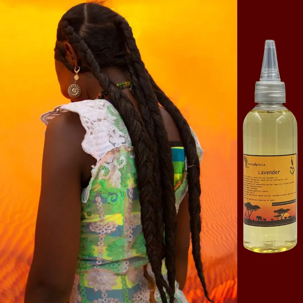 North Africa Lavender Oil for Hair Growth ，Used To Make Traditional Chebe Powder