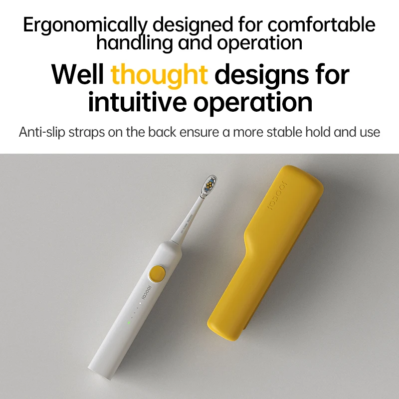 SOOCAS Sonic Electric Toothbrush PT1 Smart Cleaning and Whitening Ultrasonic Tooth Brush   travel portable 3