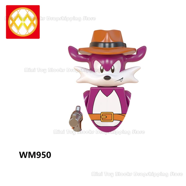 WM6086 WM6087 WM6088 LG1001 Sonics Anime Building blocks Amy Rose Ray Storm Shadow Bricks mini action toy figure Children gifts WM950