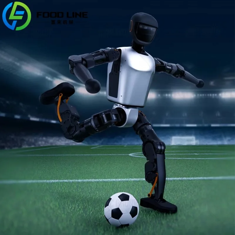 Robot umanoide AI con percezione del terreno in tempo reale e controllo del movimento completo del corpo per l'automazione industriale - immagine 6