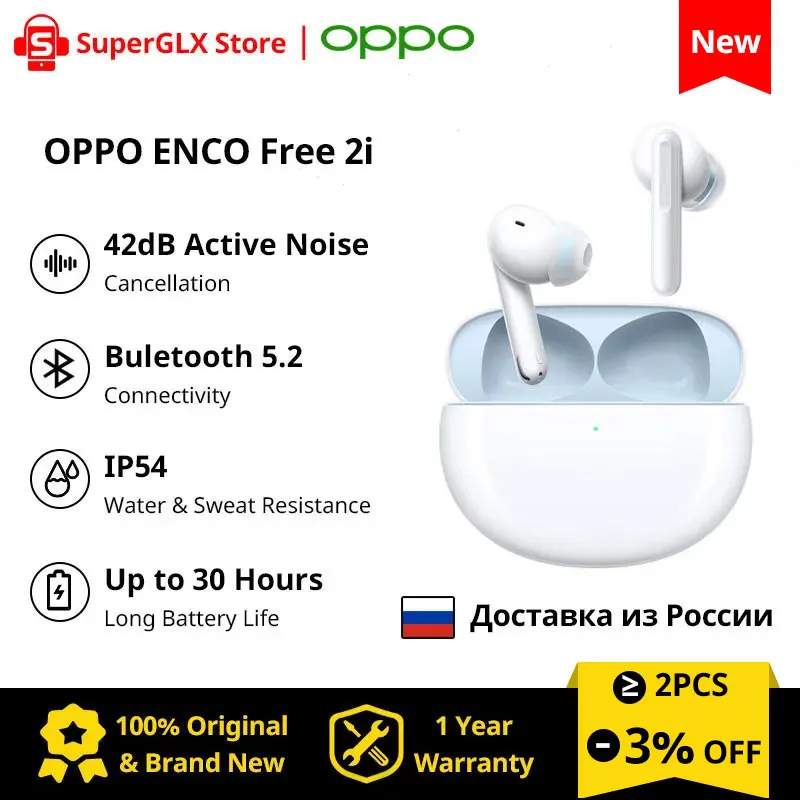 OPPO ENCO-auriculares inalámbricos 2i 2 i ENCO Air3, audífonos TWS con Bluetooth 5,2, ANC True Wireless, para OPPO find n2 flip x5 pro