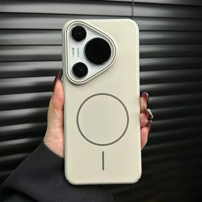 MTRIEBA - Funda compatible con Huawei Pura 80 Pro de piel sintética