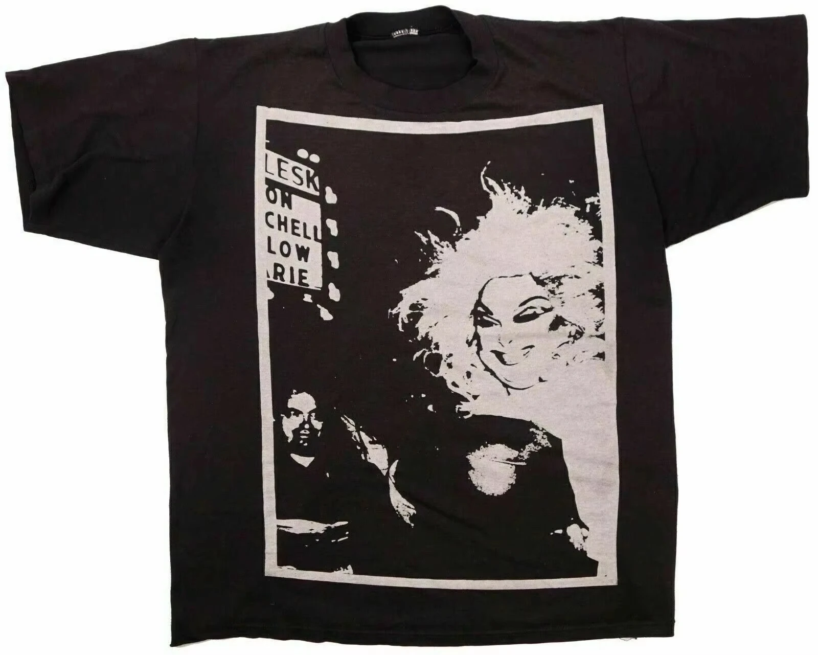 Divine Vintage T-Shirt 1980er Jahre John Waters Pink Flamingos Desperate Living Film Kultfilm Grafik Baumwolle Kurzarm-Oberteil Hot