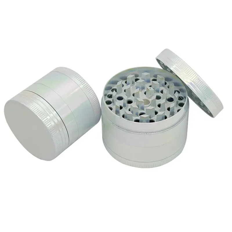40/50mm Pink White Grinder 4-Layer Herb Grinder Kitchen Tools Birthday and Christmas Gifts