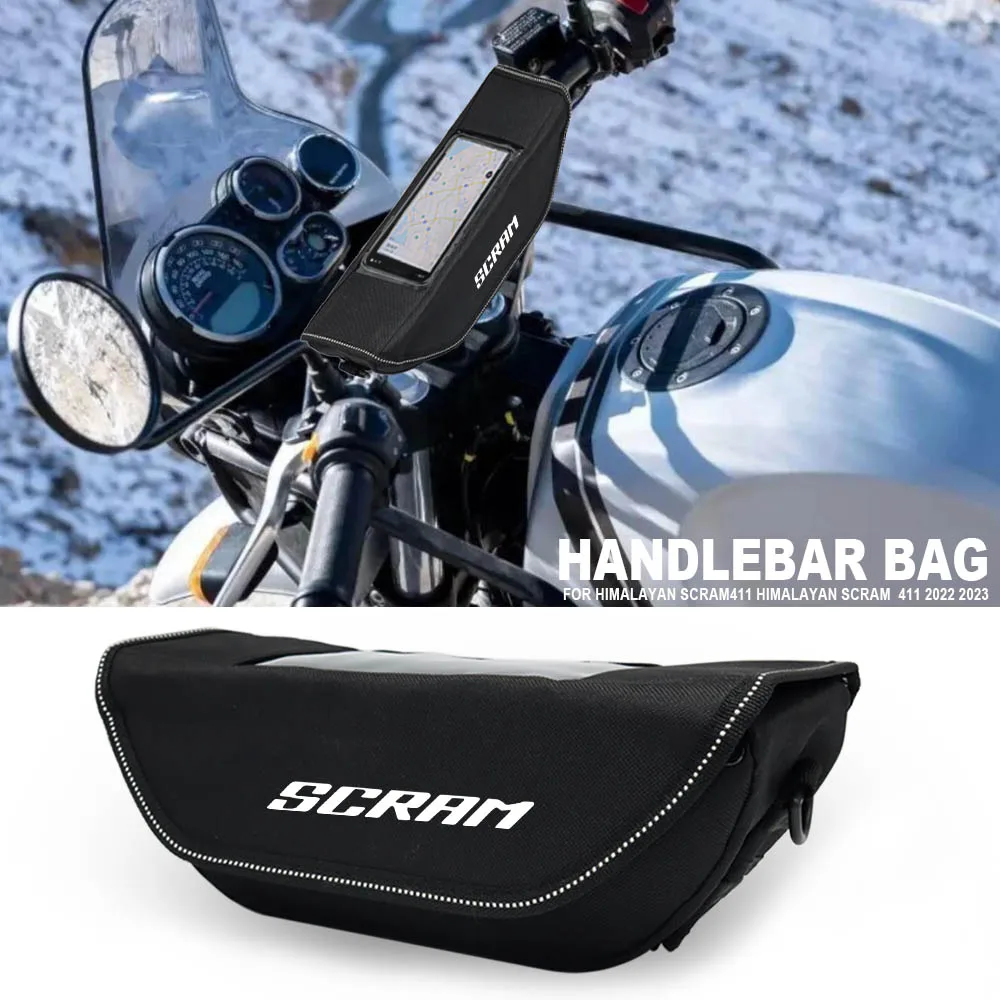 Per Himalayan Scram411 Himalayan Scram 411 2022 2023 Borsa Per Manubrio Impermeabile E Antipolvere Per Moto