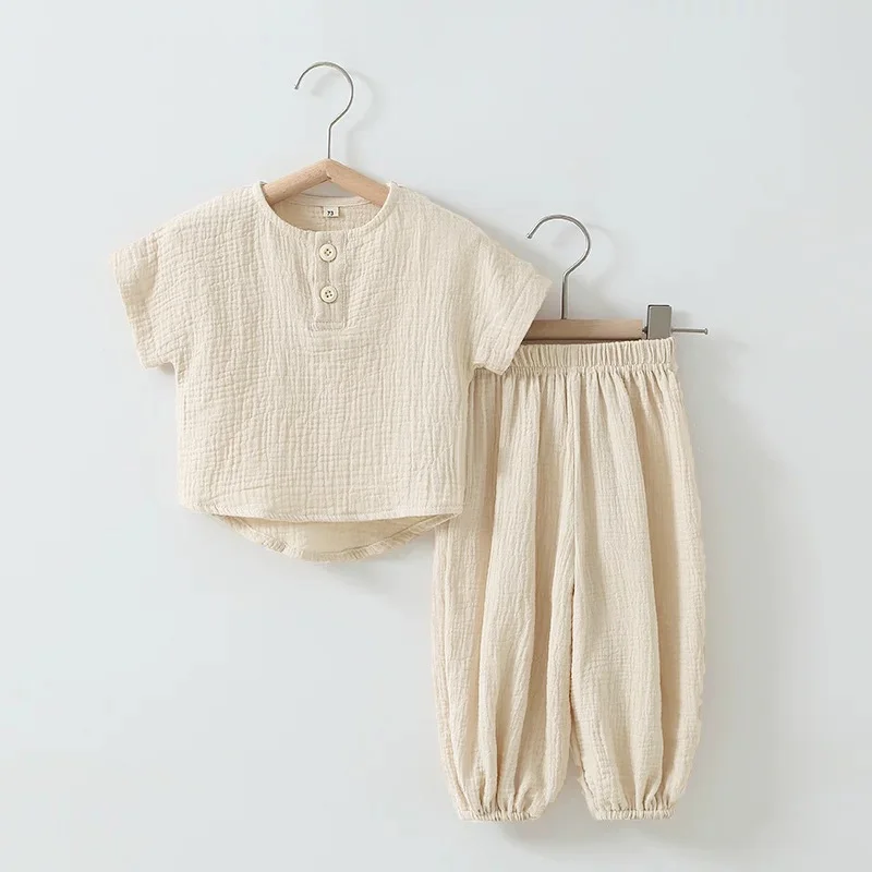 Organic Cotton T-Shirt & Pants Set 2