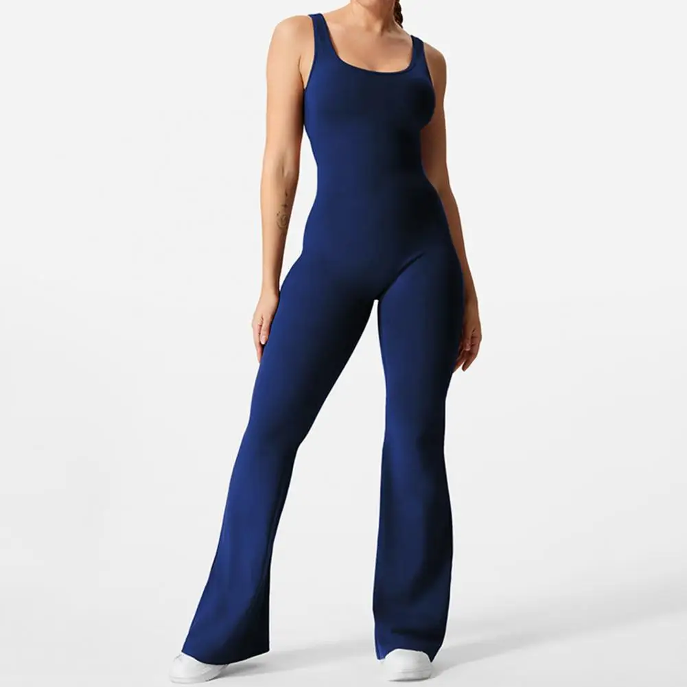 

Women Fashion Ribbed Solid Sleeveless Straps Sexy Bodycon One Piece Playsuit 2023 Summer Casual Streetwear Sport Romper