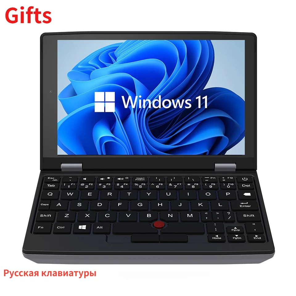 Mini ordinateur portable à écran tactile, micro PC portable, Windows 11, 7  pouces, J4105, 12 Go + 1 To, IPS, Netbook P1, 10 Pro - AliExpress