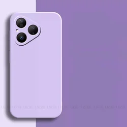 Original Liquid Silicone Shockproof Soft TPU Case for Ultimate Protection - Premium Phone Cover (Grass Purple)