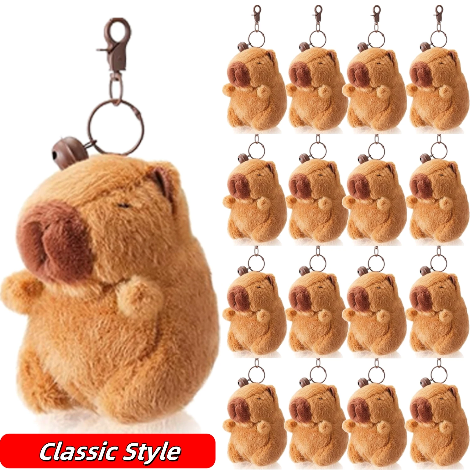 Llavero con colgante de muñeco de peluche de capibara, muñeco de peluche suave, mochila, bolso de coche, llavero decorativo, regalo para niños Compra barata en Llavero con colgante de muñeco de peluche de capibara, muñeco de peluche suave, mochila, bolso de coche, llavero decorativo, regalo para niños Compra barata en